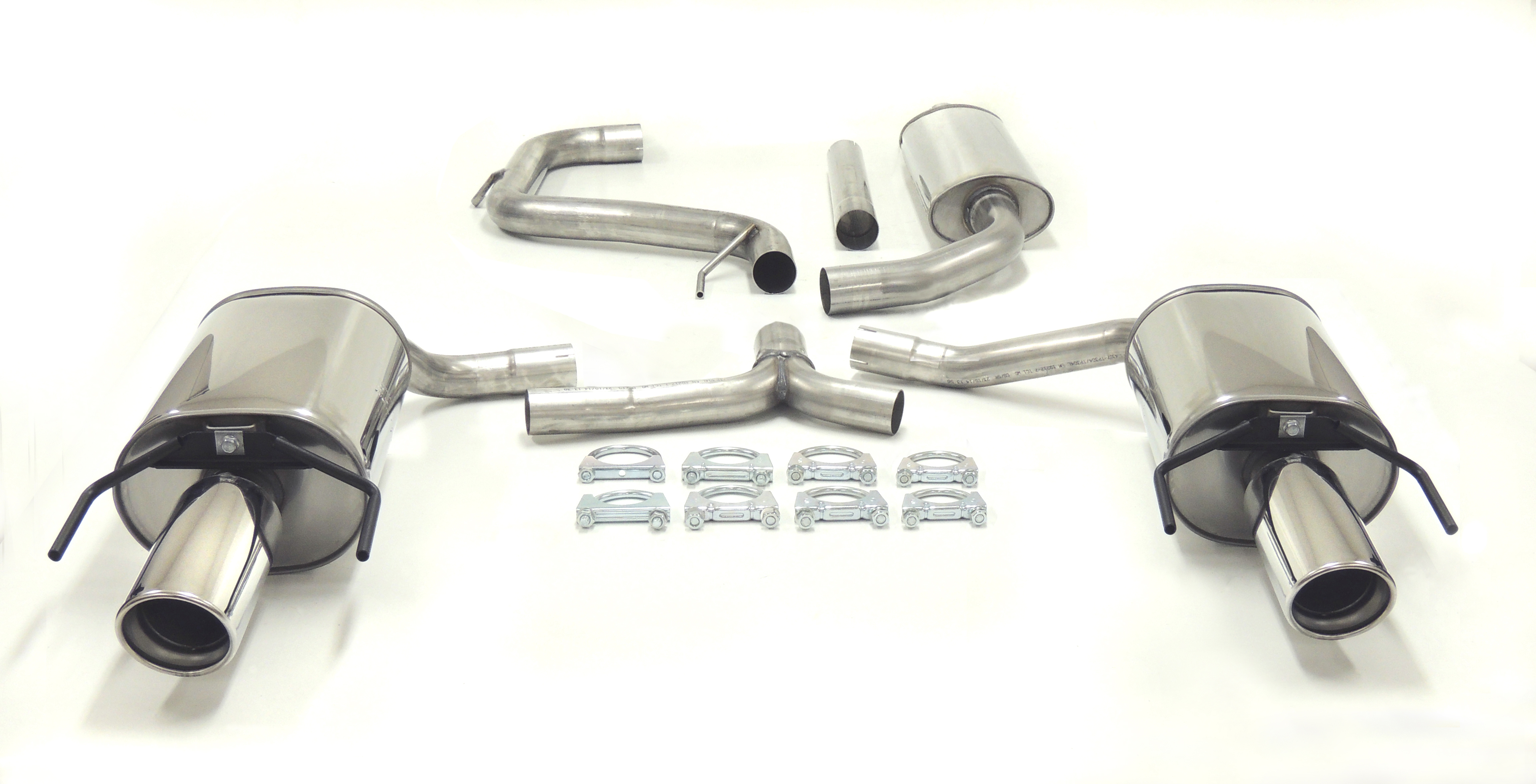 SPORT AVGASSYSTEM  DUPLEX 2,5" SAAB 9-3 II, 1,8 2,0T, 2,8 T  Aero -"Duplex"