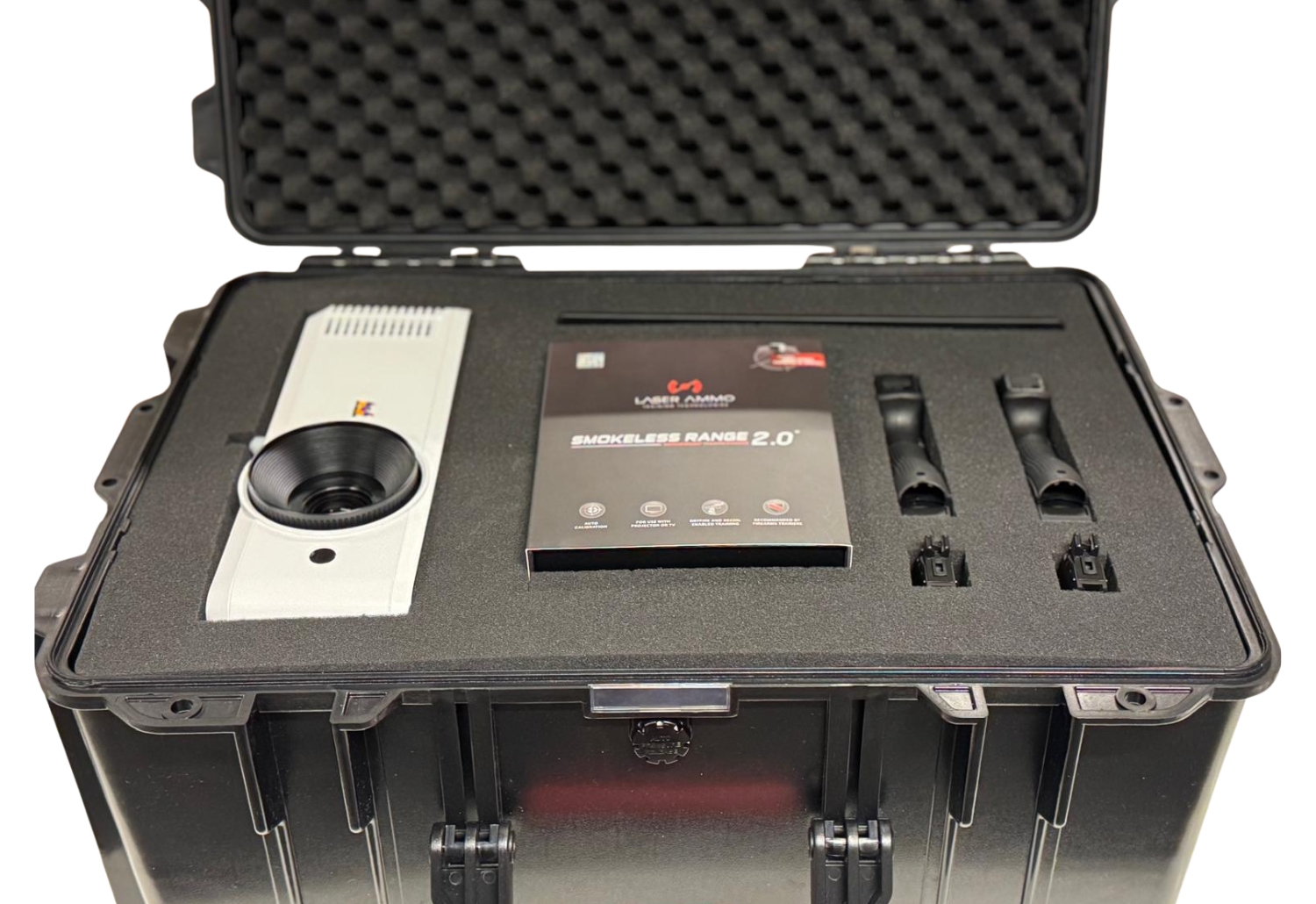 Smokeless Range® Short Throw Complete Training Kit – With 2 Training Replicas, Laptop & Projector - 2