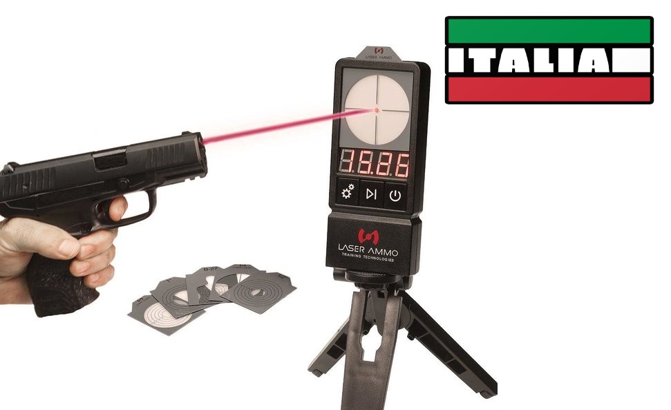 Cartouche à tête conique à détection laser, 9mm, pour l'entraînement au feu  à sec et la simulation du tir