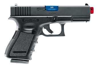 Rückstoßfähige Trainingspistole - Umarex G19 - Infrarotlaser