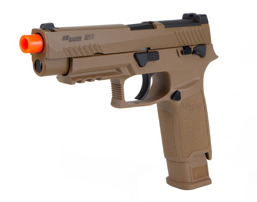 Rückstoßfähige Trainingspistole - SIG M17  - Green Gas - Infratotlaser