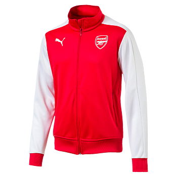 2017/2018 AFC PUMA T7 JACKET - RÖD/VIT
