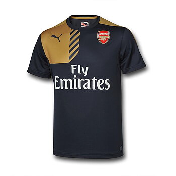 2015/2016 ARSENAL TRAINING JERSEY - MÖRKBLÅ