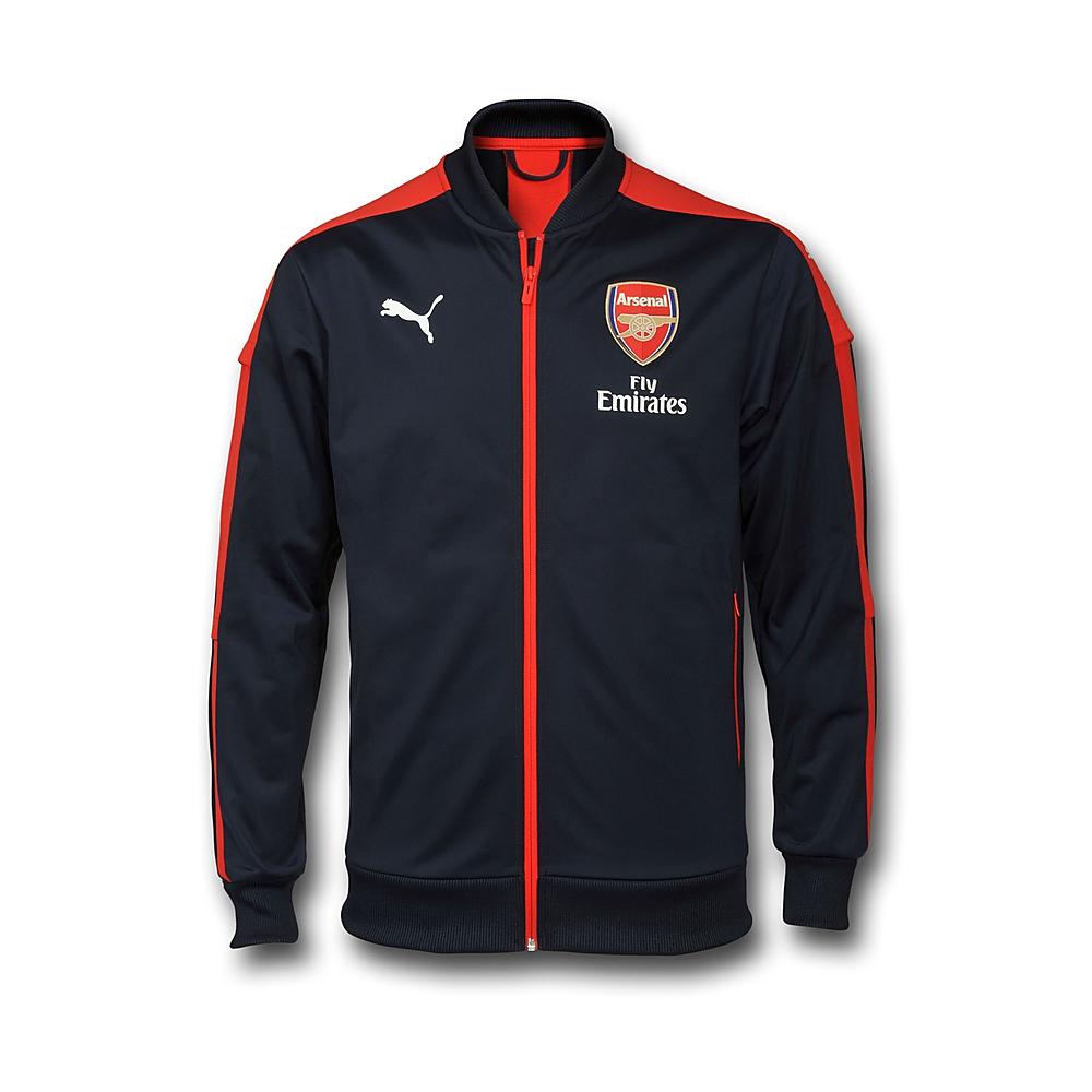 2016/2017 PUMA ARSENAL STADIUM JACKET - BLÅ - 2