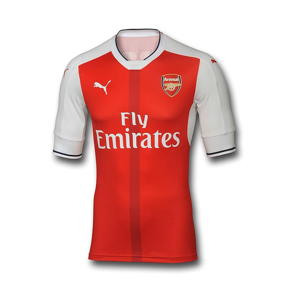 2016/2017 ARSENAL PUMA HEMMATRÖJA KORTÄRMAD - PLAYERS EDITION