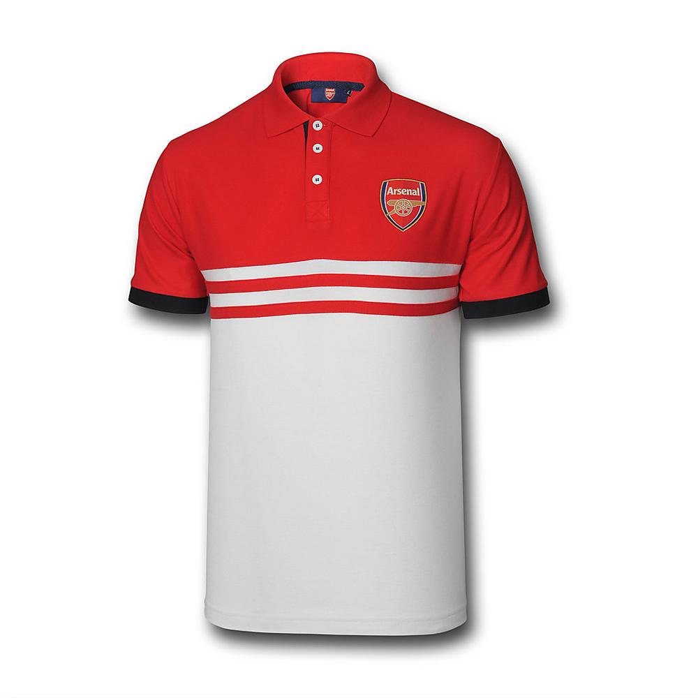 ARSENAL CUT & SEW PANEL POLO