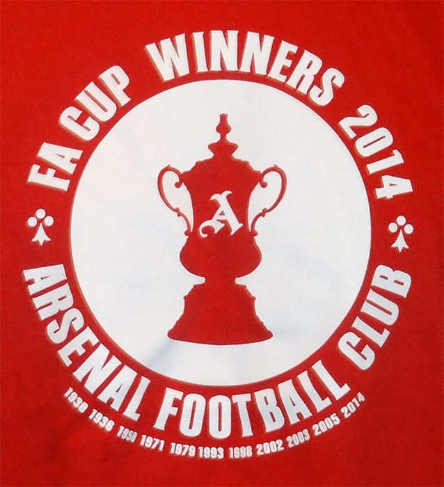 FA CUP WINNERS TEE 2 - 2