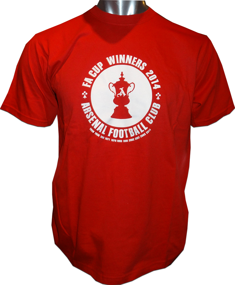 FA CUP WINNERS TEE 2