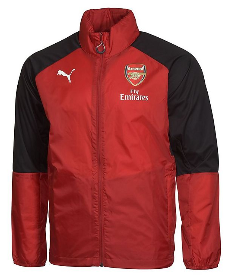 2017/2018 PUMA AFC REGNJACKA - RÖD/SVART