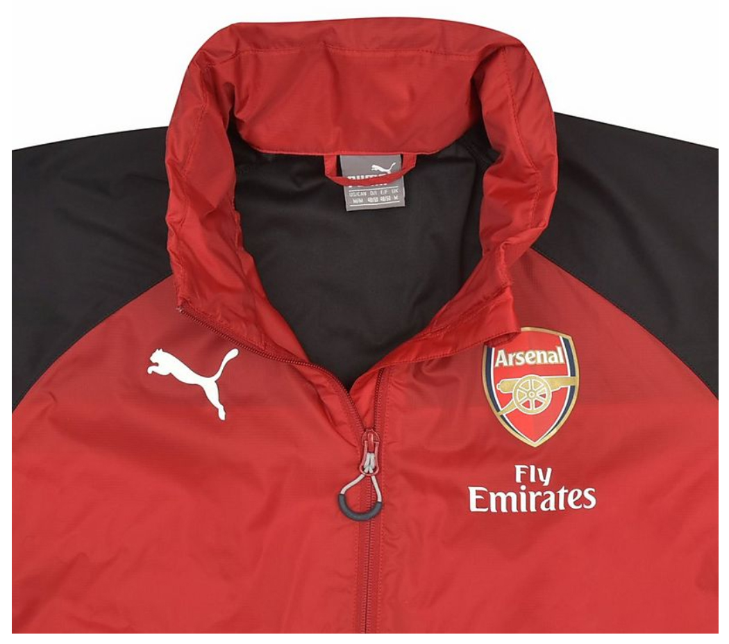 2017/2018 PUMA AFC REGNJACKA - RÖD/SVART - 4