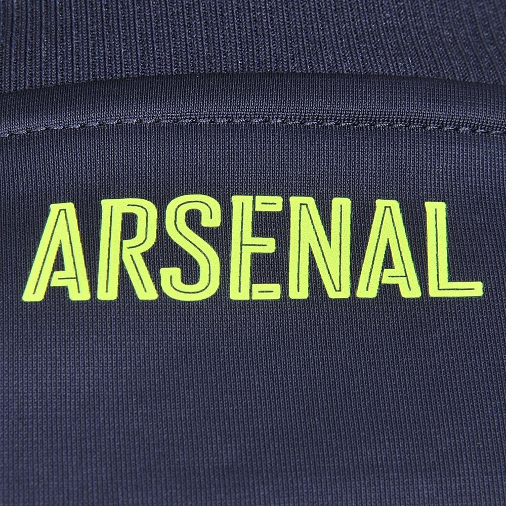 2016/2017 PUMA ARSENAL THIRD STADIUM JACKET - BLÅ/NEON GUL - 5