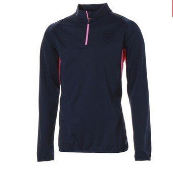 2018/2019 ARSENAL 1/4 ZIP TOP - MÖRKBLÅ/ROSA