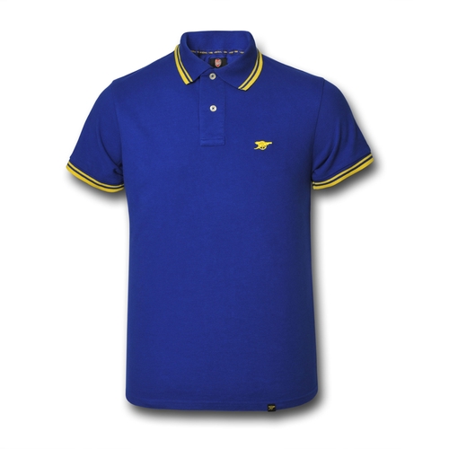 ARSENAL CANNON POLO SHIRT - BLÅGUL