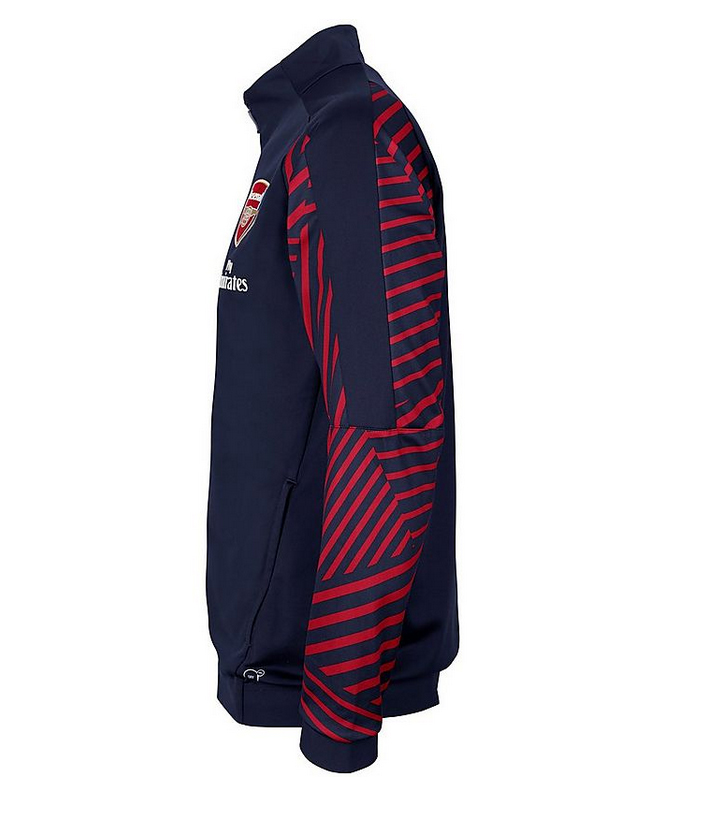 2018/2019 ARSENAL STADIUM JACKET - BLÅ - 3