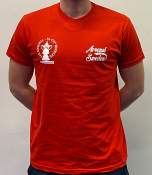 ARSENAL SWEDEN FA CUP WINNERS TEE 2020