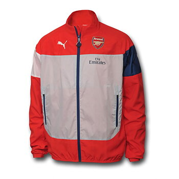 2014/2015 AFC LEISURE JACKET RÖD-GRÅ