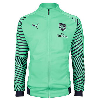 2018/2019 ARSENAL STADIUM JACKET - GRÖN