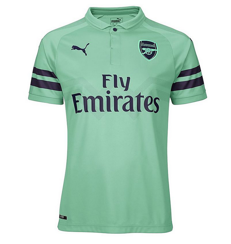 2018/2019 ARSENAL PUMA TREDJETRÖJA KORTÄRMAD