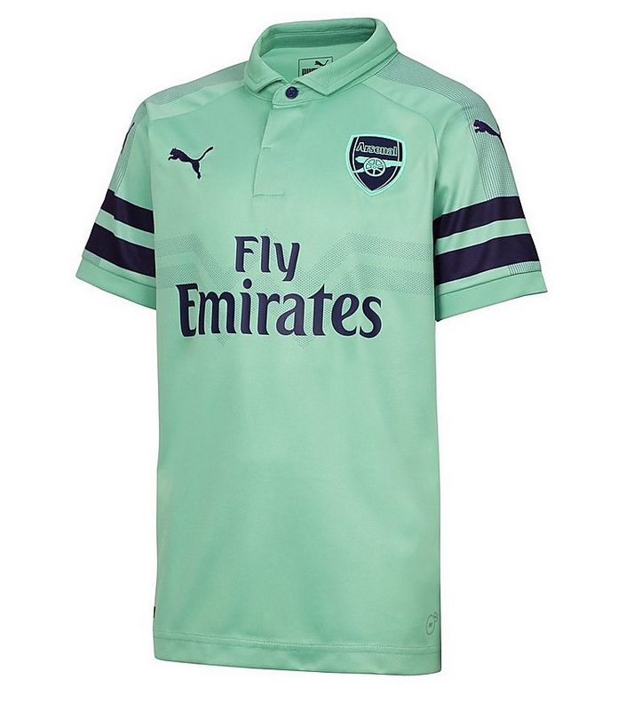 2018/2019 ARSENAL PUMA TREDJETRÖJA KORTÄRMAD - JUNIOR - 2