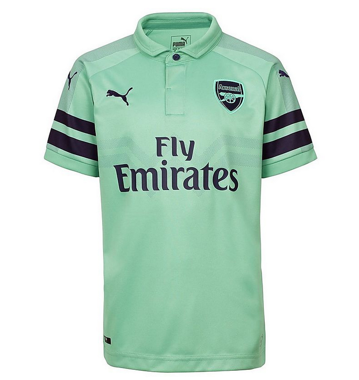 2018/2019 ARSENAL PUMA TREDJETRÖJA KORTÄRMAD - JUNIOR
