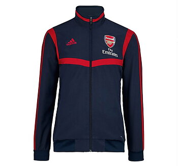 2019/2020 ARSENAL ADIDAS PRESENTATION JACKET - BLÅ