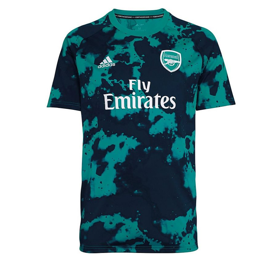 2019/2020 ARSENAL ADIDAS PRE MATCH SHIRT