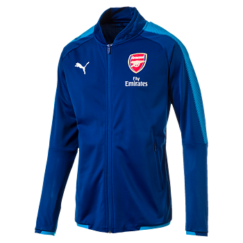 2017/2018 PUMA AFC STADIUM JACKET - BLÅ