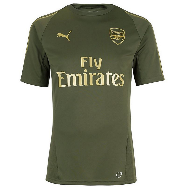 2018/2019 ARSENAL TRAINING JERSEY - GRÖN