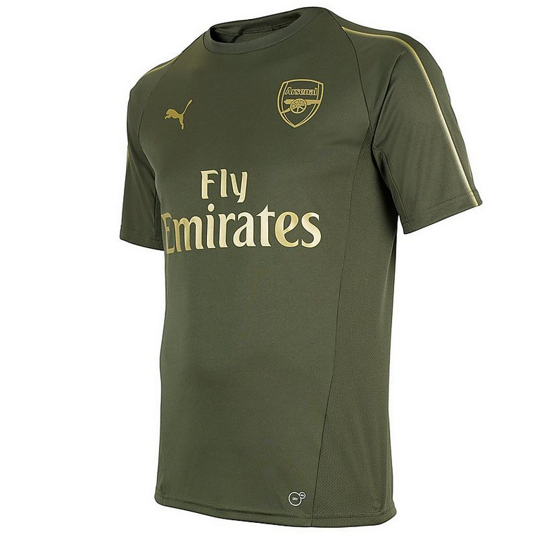 2018/2019 ARSENAL TRAINING JERSEY - GRÖN - 2