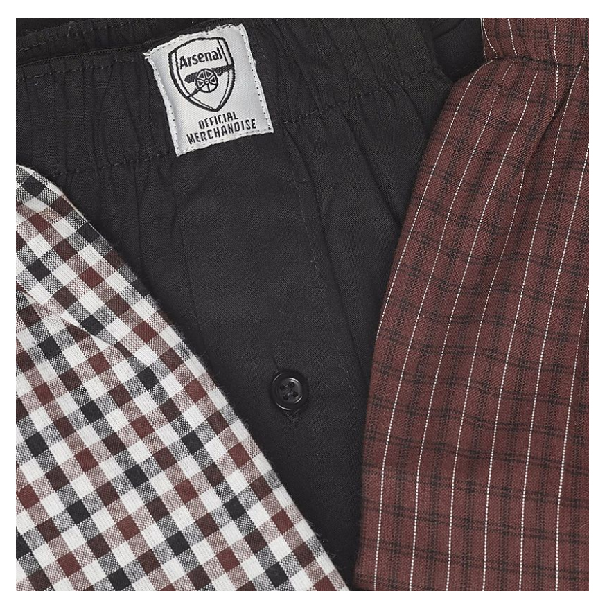 ARSENAL 3-PACK WOVEN BOXER SHORTS - 4