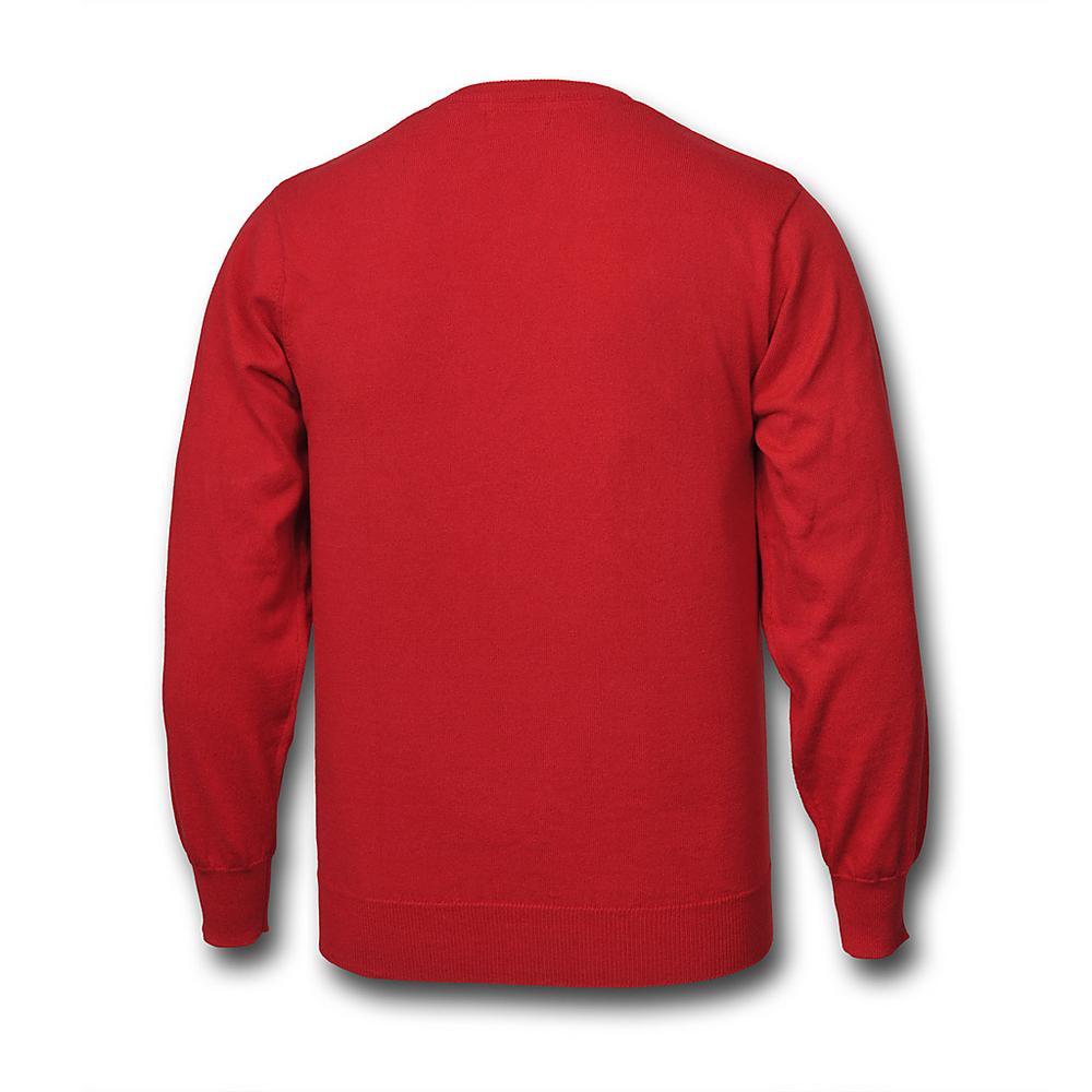 AFC V NECK SWEATER - RÖD - 2