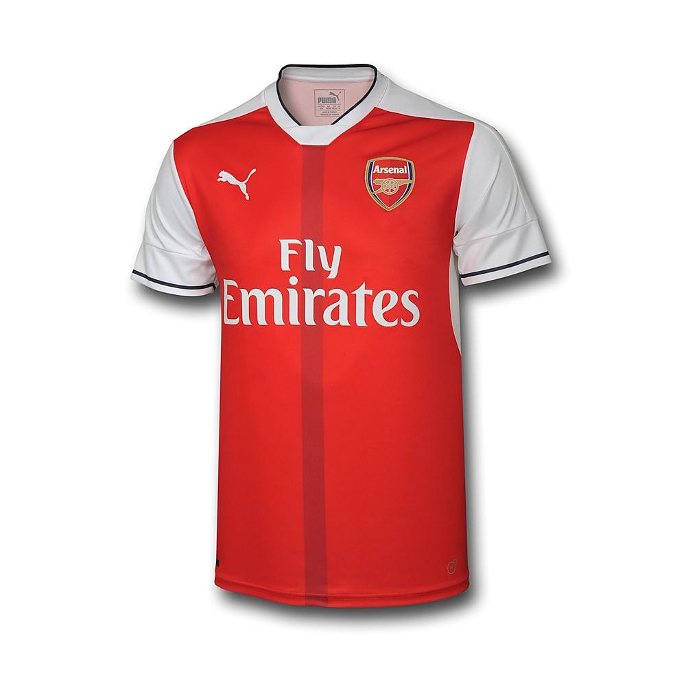 2016/2017 ARSENAL PUMA HEMMATRÖJA KORTÄRMAD - JUNIOR