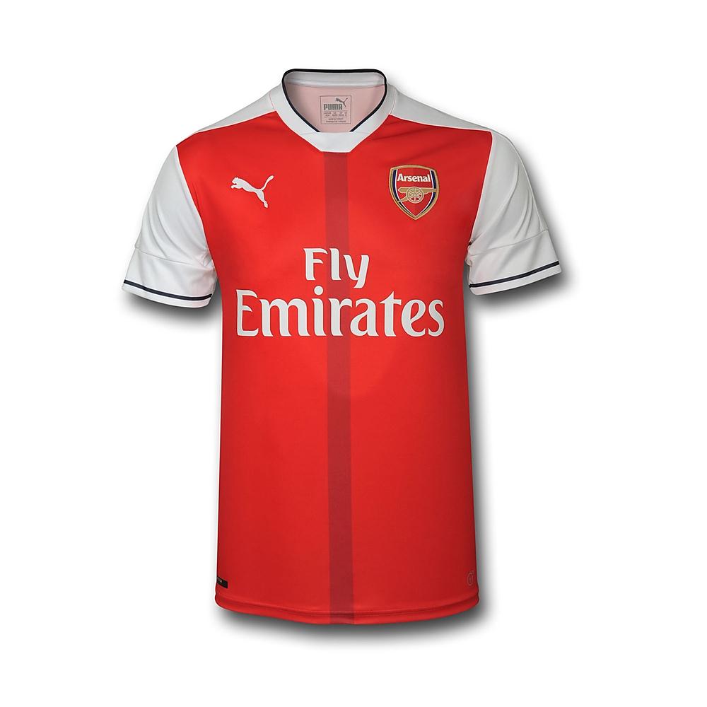 2016/2017 ARSENAL PUMA HEMMATRÖJA KORTÄRMAD - JUNIOR - 2