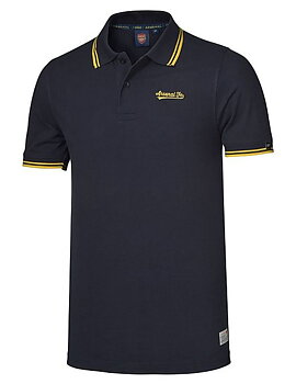 ARSENAL EMBROIDERED POLO - MÖRKBLÅ