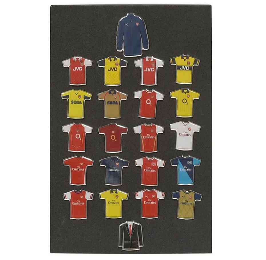 ARSENE WENGER 20 ÅR PIN-COLLECTION - 3