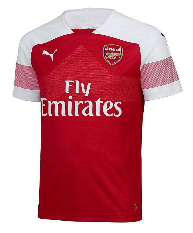 2018/2019 ARSENAL PUMA HEMMATRÖJA KORTÄRMAD - 2