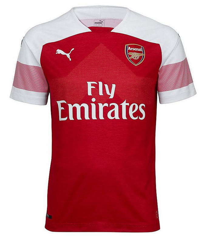 2018/2019 ARSENAL PUMA HEMMATRÖJA KORTÄRMAD