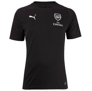 2018/2019 ARSENAL CASUAL PERFORMANCE T-SHIRT- SVART