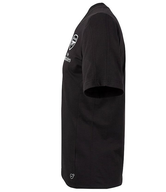 2018/2019 ARSENAL CASUAL PERFORMANCE T-SHIRT- SVART - 3