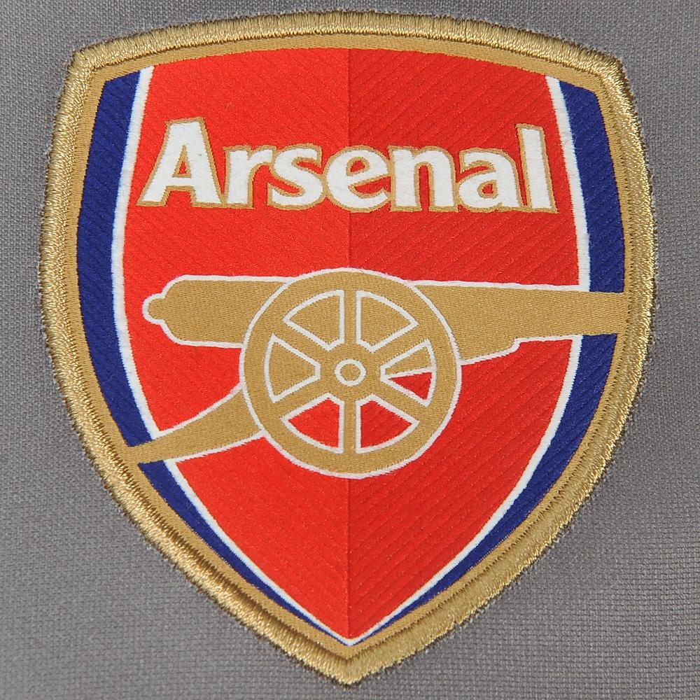 2016/2017 PUMA ARSENAL STADIUM JERSEY WITH SPONSOR - GRÅ - 5