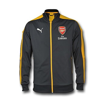 2016/2017 PUMA ARSENAL STADIUM JACKET - GRÅ