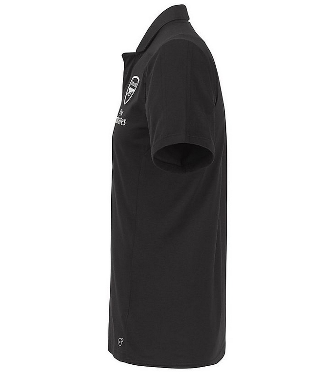 2018/2019 ARSENAL CASUALS PERFORMANCE POLO - SVART - 3