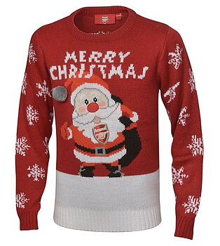 ARSENAL CHRISTMAS JUMPER - BARN
