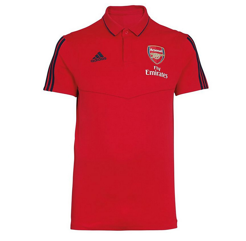 2019/2020 ARSENAL ADIDAS PIKÉ - RÖD