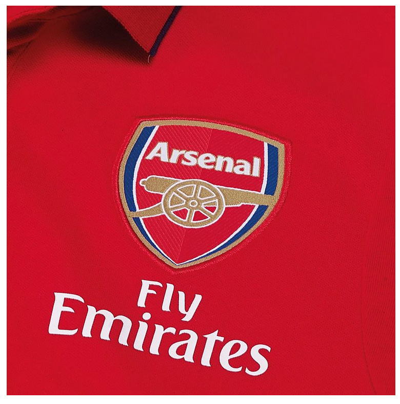 2019/2020 ARSENAL ADIDAS PIKÉ - RÖD - 5