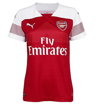2018/2019 ARSENAL PUMA HEMMATRÖJA KORTÄRMAD - DAM