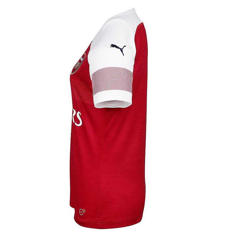 2018/2019 ARSENAL PUMA HEMMATRÖJA KORTÄRMAD - DAM - 2