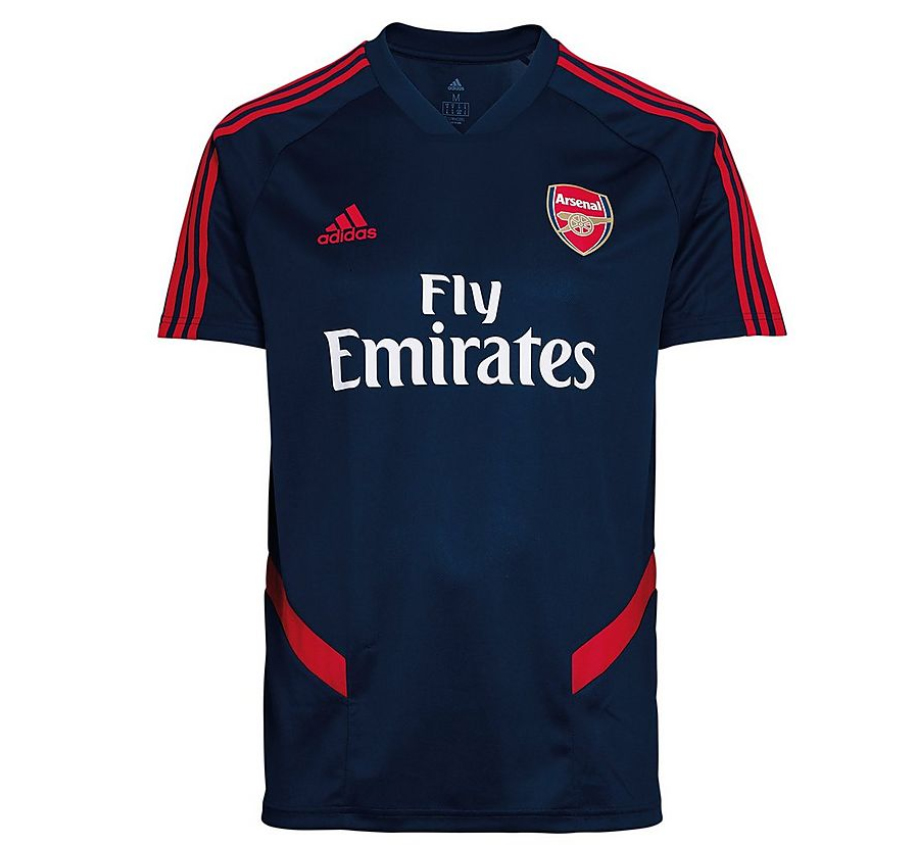 2019/2020 ARSENAL ADIDAS TRAINING SHIRT - BLÅ