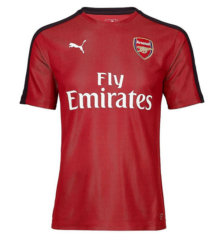 2018/2019 ARSENAL STADIUM JERSEY - RÖD/BLÅ
