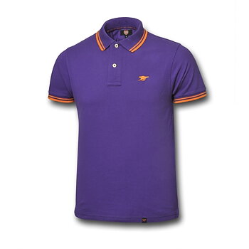 ARSENAL CANNON POLO SHIRT - BLÅ-ORANGE